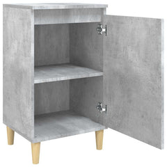 vidaXL Bedside Cabinets 2 pcs Concrete Grey 40x35x70 cm Engineered Wood 6