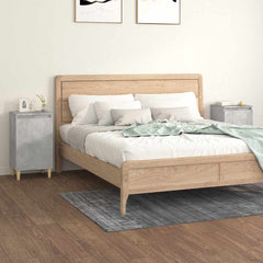 vidaXL Bedside Cabinets 2 pcs Concrete Grey 40x35x70 cm Engineered Wood 1