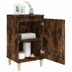 vidaXL Bedside Cabinets 2 pcs Smoked Oak 40x35x70 cm Engineered Wood 4