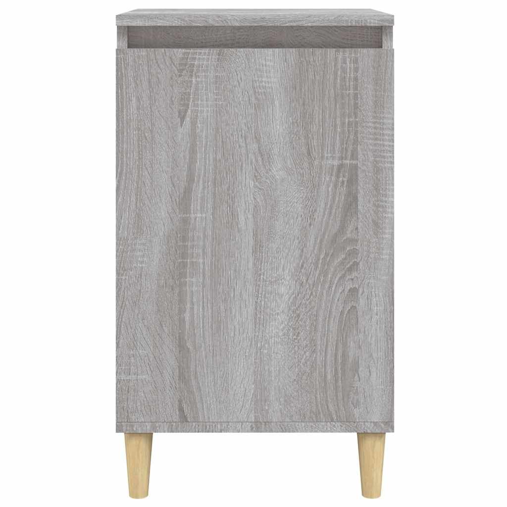 vidaXL Bedside Cabinets 2 pcs Grey Sonoma 40x35x70 cm Engineered Wood 5
