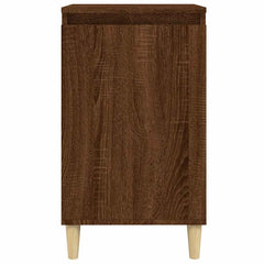 vidaXL Bedside Cabinets 2 pcs Brown Oak 40x35x70 cm Engineered Wood 5