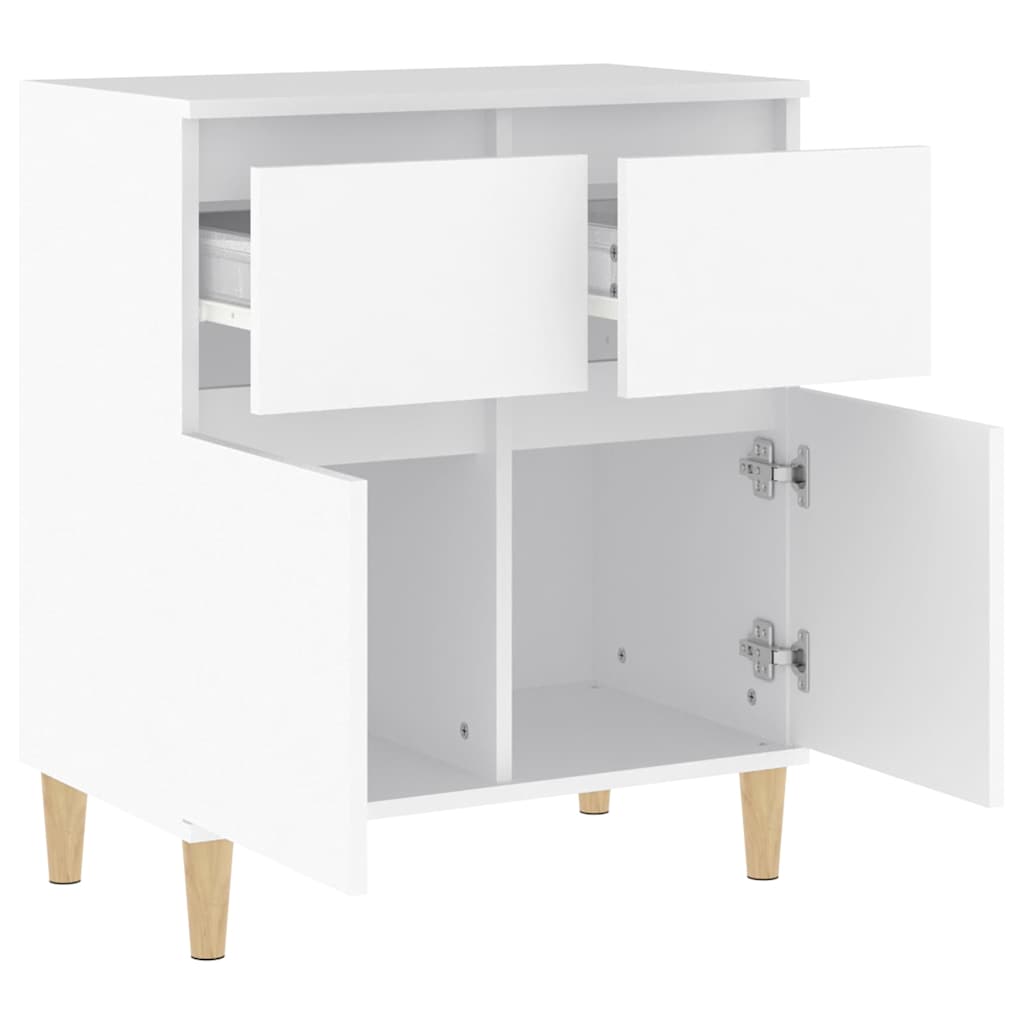 vidaXL Sideboard White 60x35x70 cm Engineered Wood 6