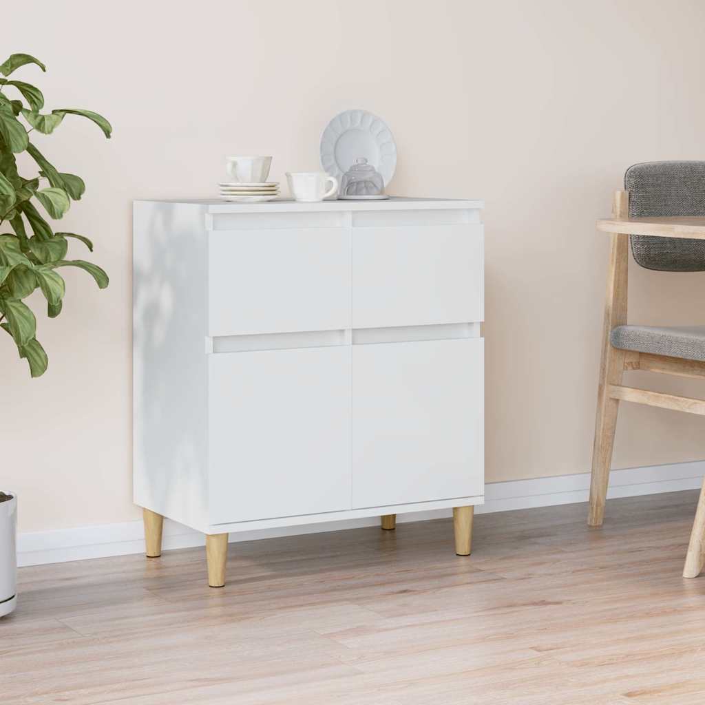 vidaXL Sideboard White 60x35x70 cm Engineered Wood 1