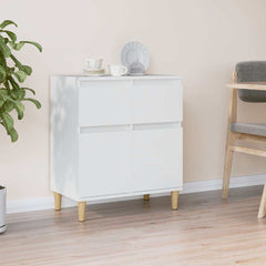 vidaXL Sideboard White 60x35x70 cm Engineered Wood 1