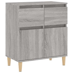 vidaXL Sideboard Grey Sonoma 60x35x70 cm Engineered Wood 2