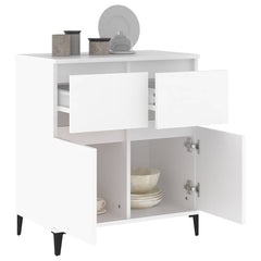 vidaXL Sideboard White 60x35x70 cm Engineered Wood 5