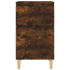 vidaXL Bedside Cabinet | Set of 2 | Smoked Oak 6