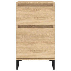 vidaXL Bedside Cabinet Sonoma Oak 40x35x70 cm 6