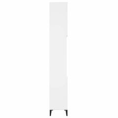 Bathroom Cabinet 30x30x190 cm Engineered Wood White