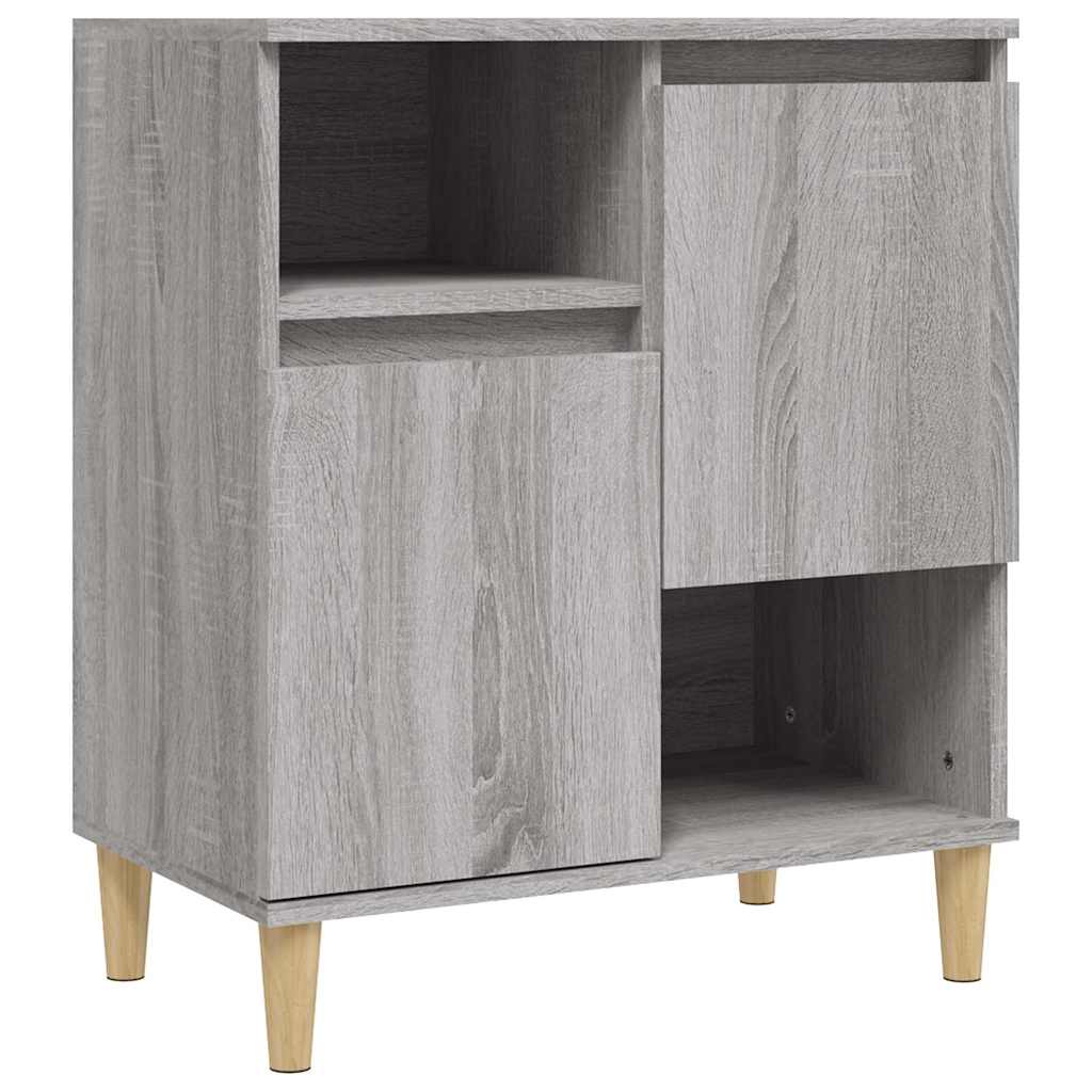 vidaXL Sideboard Grey Sonoma 60x35x70 cm Engineered Wood 2