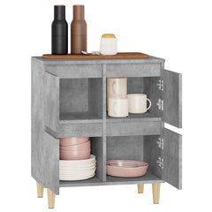 vidaXL Sideboard Concrete Grey 60x35x70 cm Engineered Wood 5