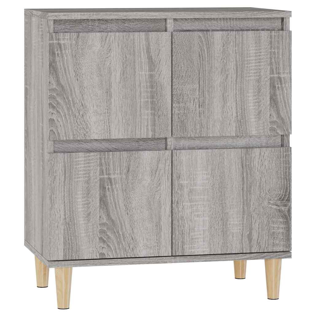 vidaXL Sideboard Grey Sonoma 60x35x70 cm Engineered Wood 2