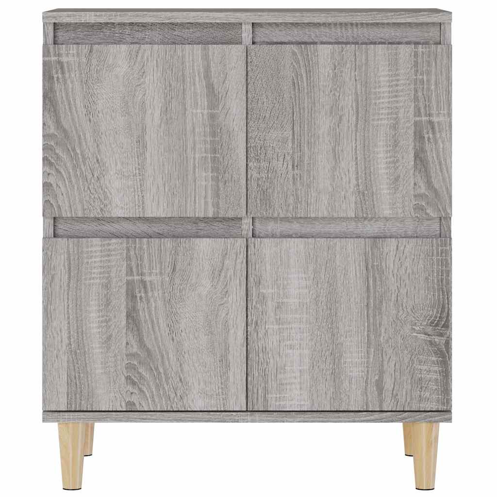 vidaXL Sideboard Grey Sonoma 60x35x70 cm Engineered Wood 6