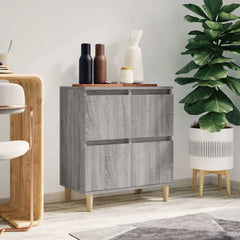 vidaXL Sideboard Grey Sonoma 60x35x70 cm Engineered Wood 1