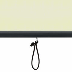 vidaXL Roller Blind Cream 180 x 250 cm Fabric and Aluminum 5