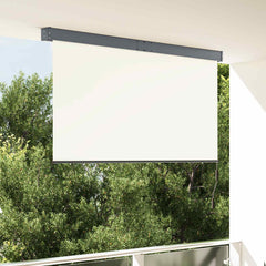 Roller Blind Fabric and Aluminum in Cream