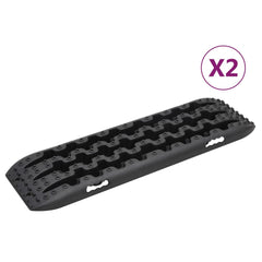 Traction Board 2 pcs Reinforced Nylon Black 106 cm 7 cm