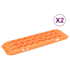 Traction Board 2 pcs Reinforced Nylon Orange 106 cm 7 cm