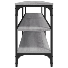vidaXL TV Cabinet Grey Sonoma 160x30x50 cm Engineered Wood 6
