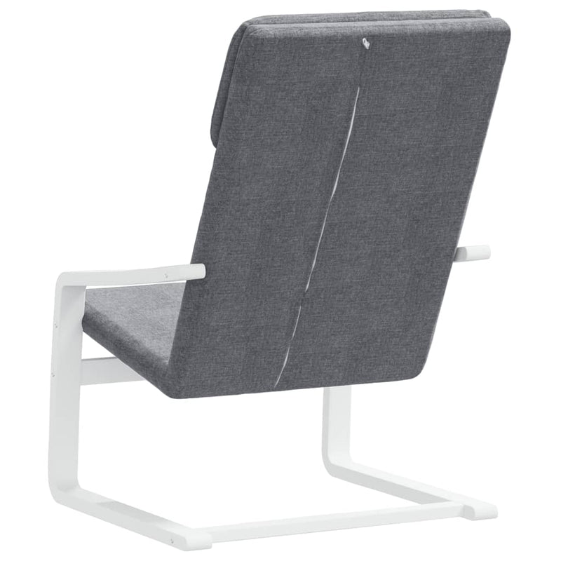 Relaxing Chair Dark Grey Fabric