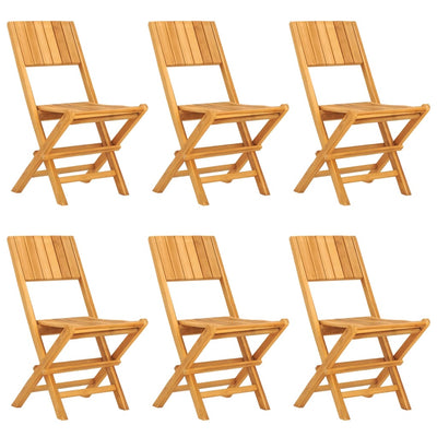 7 Piece Garden Dining Set Solid Wood Teak