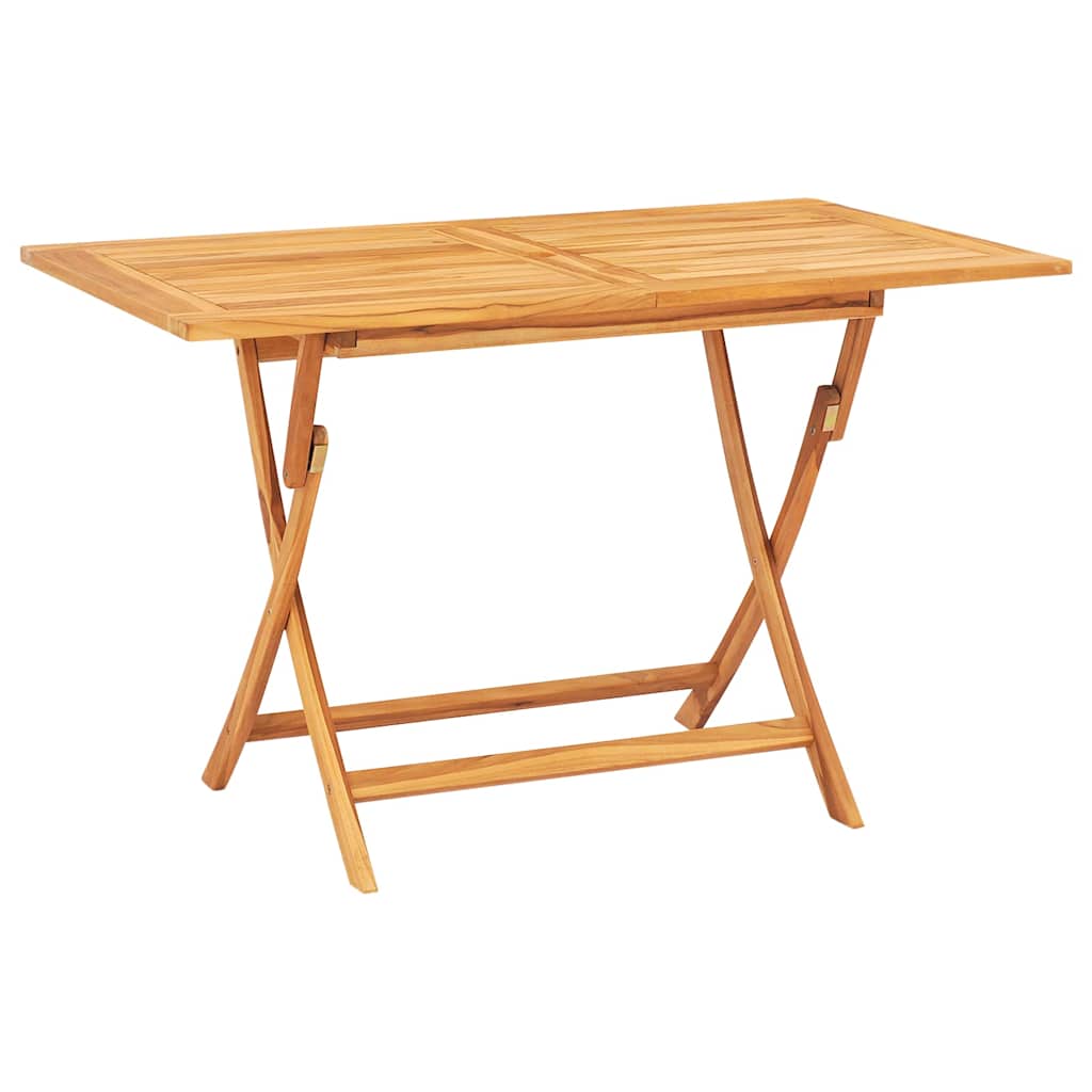 5 Piece Garden Dining Set Solid Wood Teak Without armrest 4