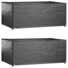vidaXL Garden Furniture Covers 2 pcs 8 Eyelets 180x122x75 cm Rectangular 1