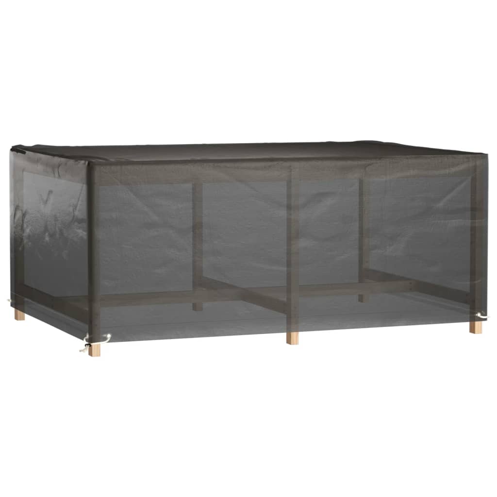 vidaXL Garden Furniture Covers 2 pcs 8 Eyelets 180x122x75 cm Rectangular 2