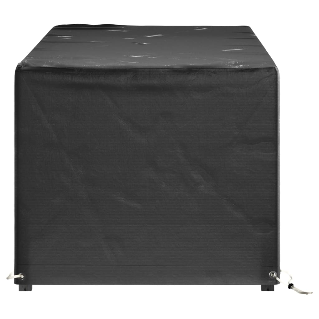 vidaXL Garden Furniture Covers 2 pcs 8 Eyelets 192x82x65 cm Rectangular 5