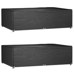 vidaXL Garden Furniture Covers 2 pcs 12 Eyelets 227x152x65 cm Rectangular 1