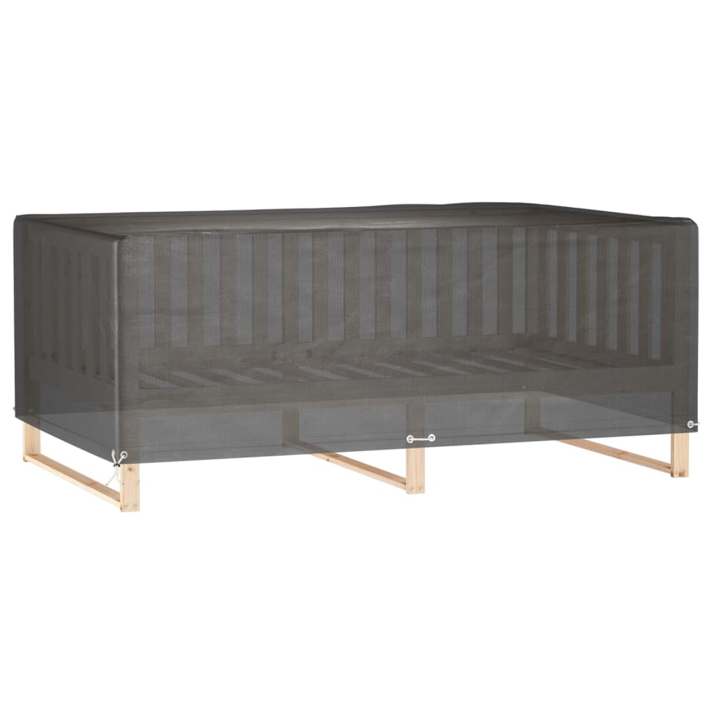 vidaXL Garden Furniture Covers 2 pcs 12 Eyelets 227x152x65 cm Rectangular 2