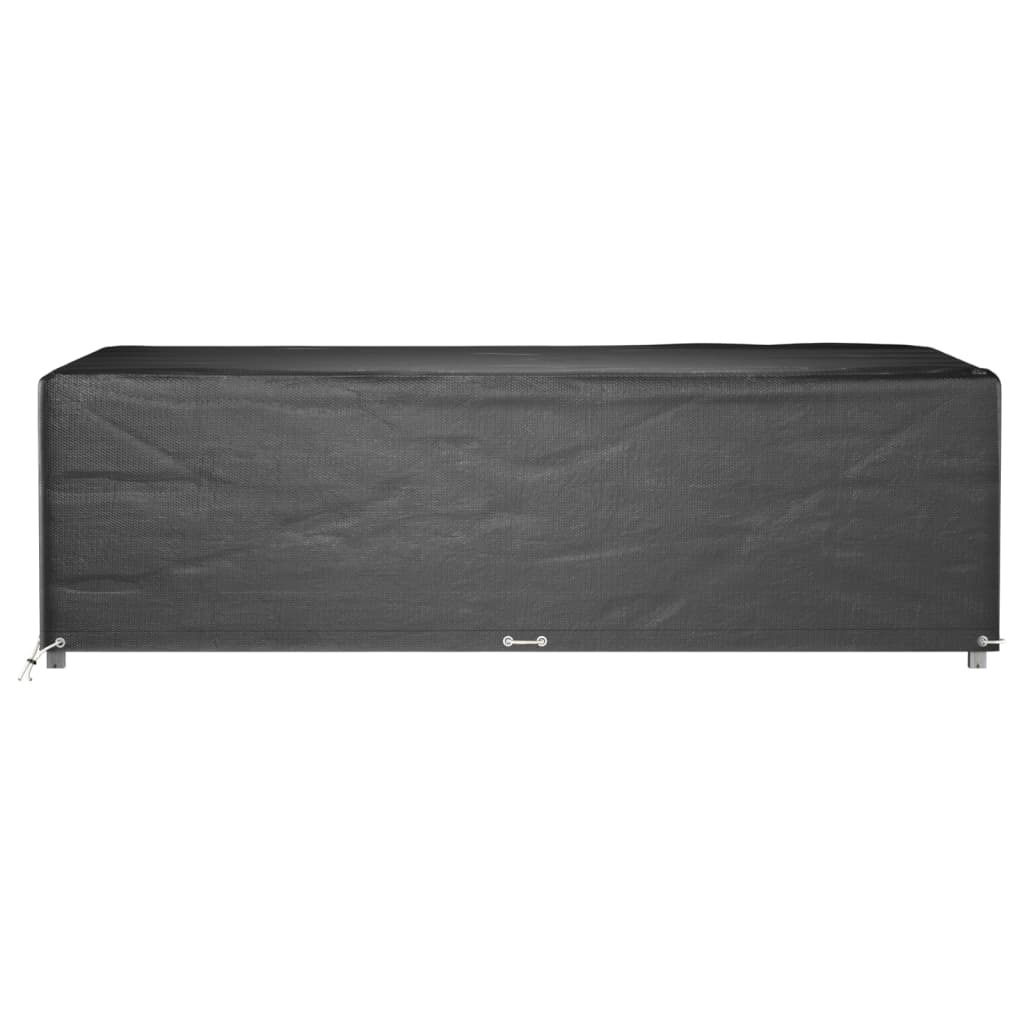 vidaXL Garden Furniture Covers 2 pcs 12 Eyelets 227x152x65 cm Rectangular 4