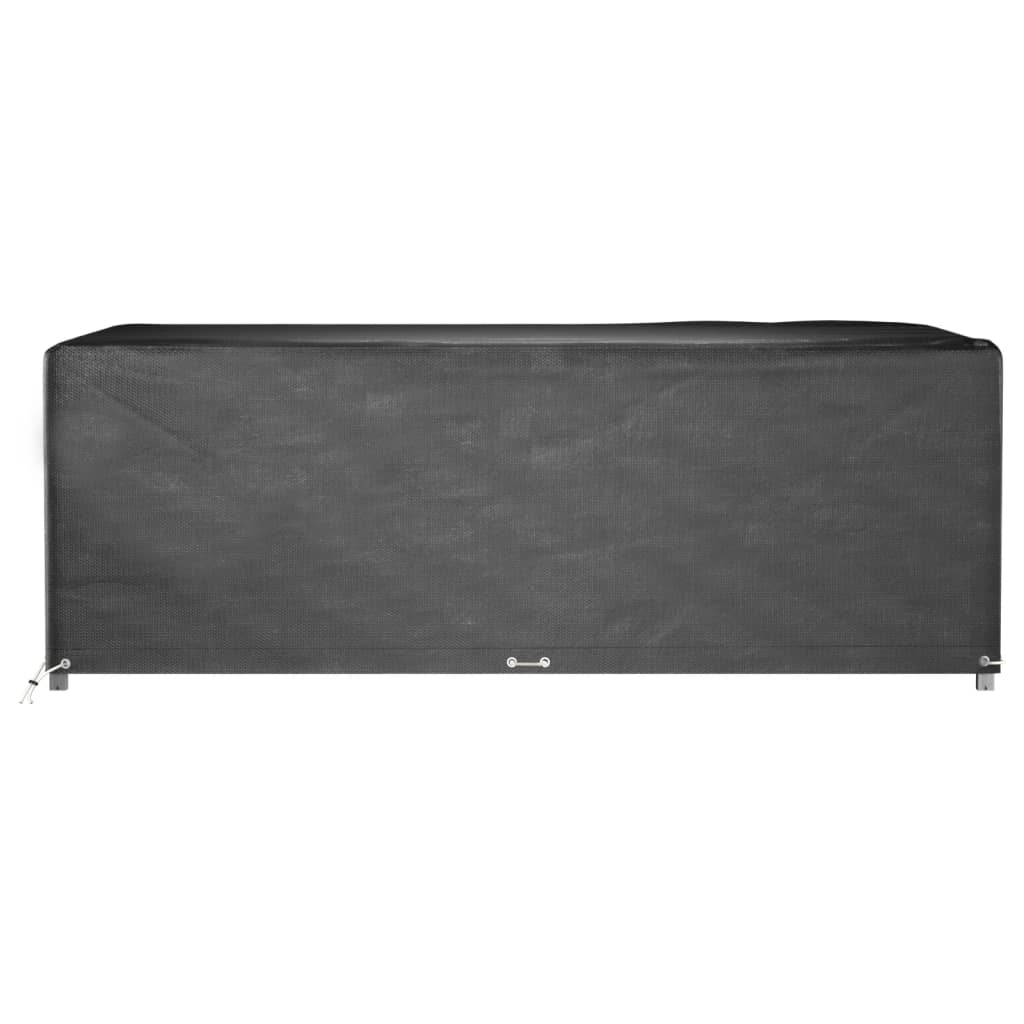 vidaXL Garden Furniture Covers 2 pcs 12 Eyelets 230x165x80 cm Rectangular 4