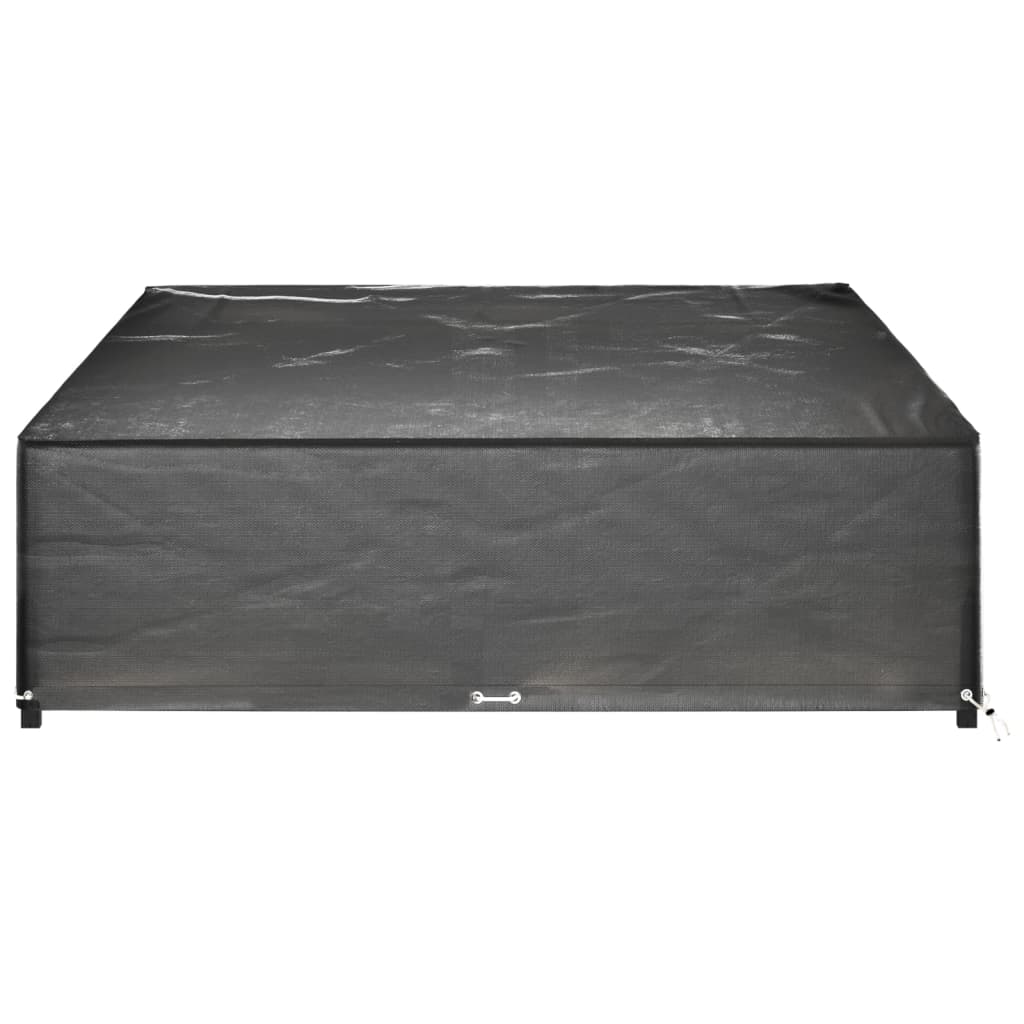 vidaXL Garden Furniture Covers 2 pcs 16 Eyelets 325x205x60 cm Rectangular 4