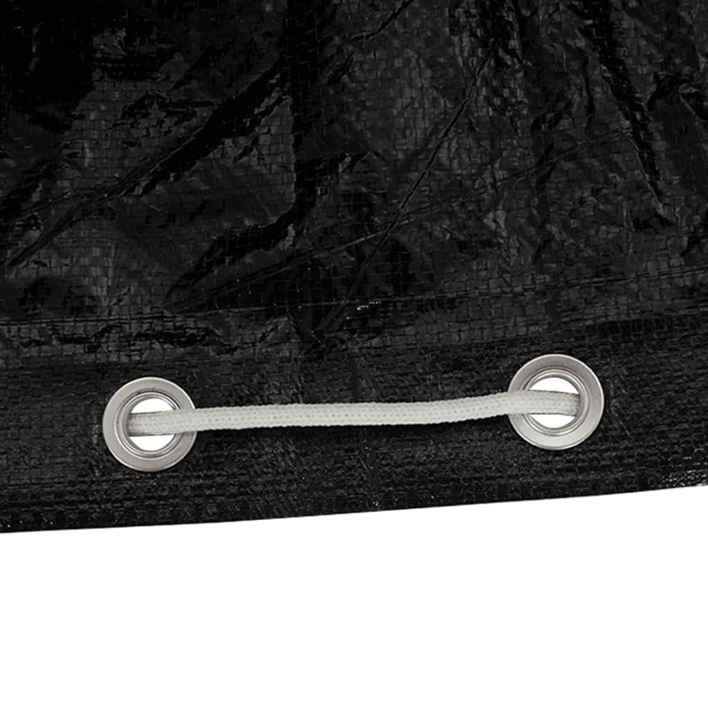 Garden Chair Covers 2 pcs 8 Eyelets Polyethylene, image 6