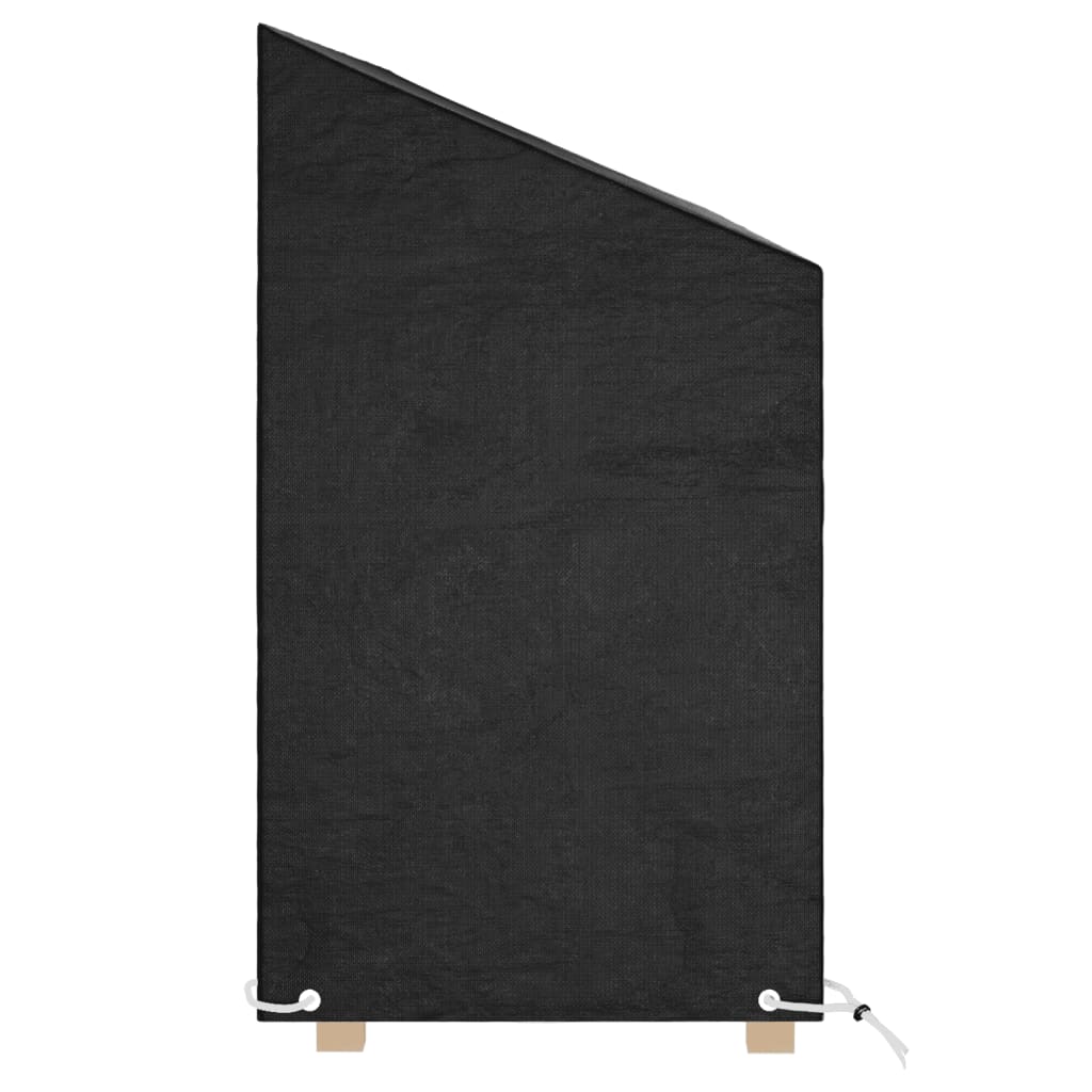 vidaXL Garden Bench Covers 2 pcs 12 Eyelets 210x70x70/88 cm Polyethylene 3