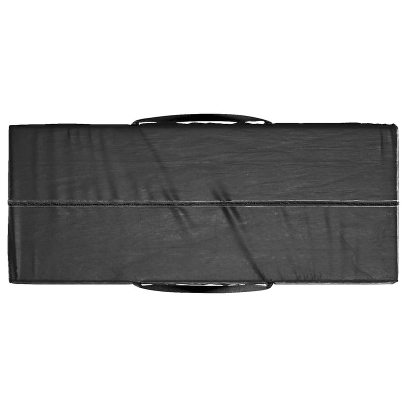 Garden Cushion Storage Bags 2 pcs Black 135x40x55 cm Polyethylene