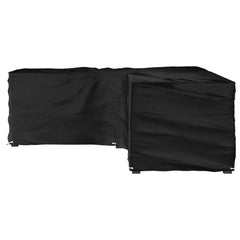 vidaXL L-Shaped Garden Furniture Cover 18 Eyelets 220x285x80 cm 4