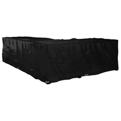 vidaXL L-Shaped Garden Furniture Cover 18 Eyelets 220x285x80 cm 5