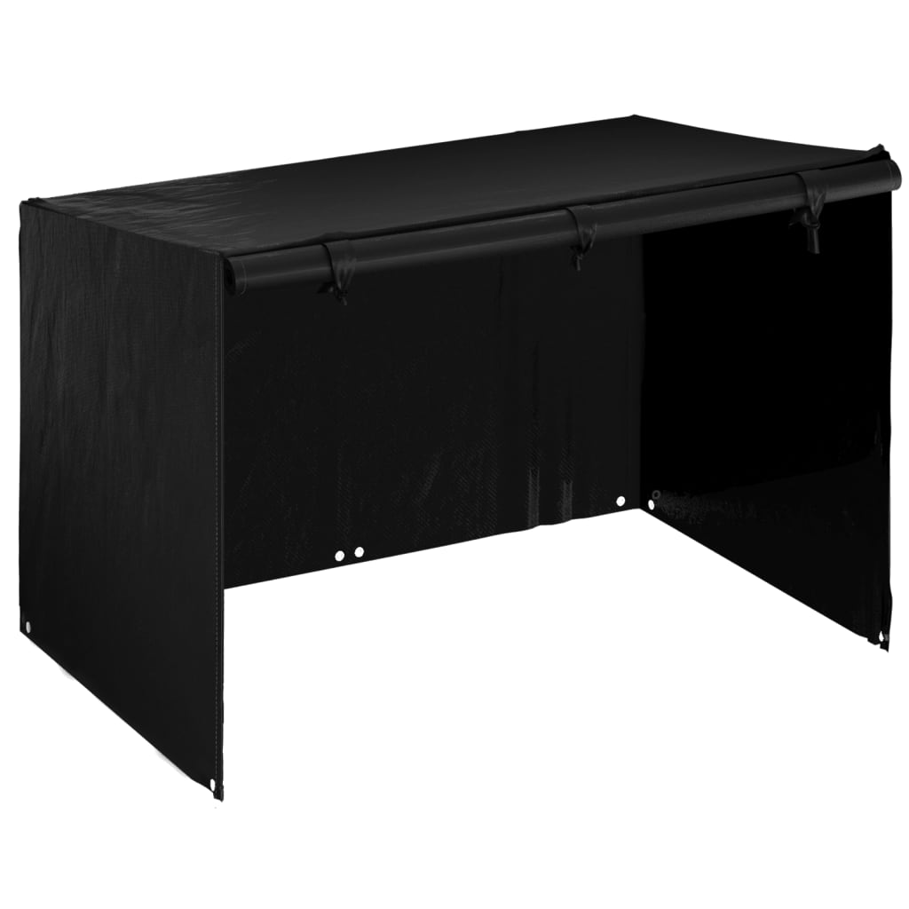 vidaXL Swing Bench Cover 12 Eyelets 215x150x130/150 cm Polyethylene 5