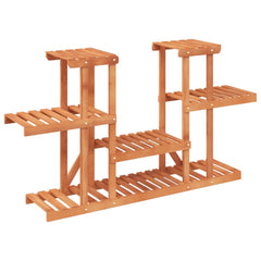 vidaXL Flower Stand 110x25x73 cm Solid Wood Fir 4