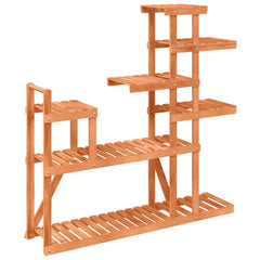 vidaXL Flower Stand 110x25x111 cm Solid Wood Fir 6