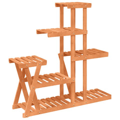 vidaXL Flower Stand 95x25x96 cm Solid Wood Fir 6