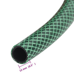 vidaXL Garden Hose Green 0.5" 50 m PVC 6