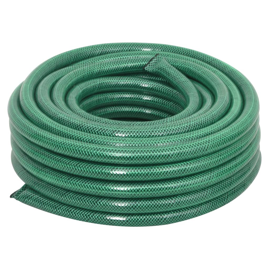 vidaXL Garden Hose Green 0.75" 20 m PVC 1