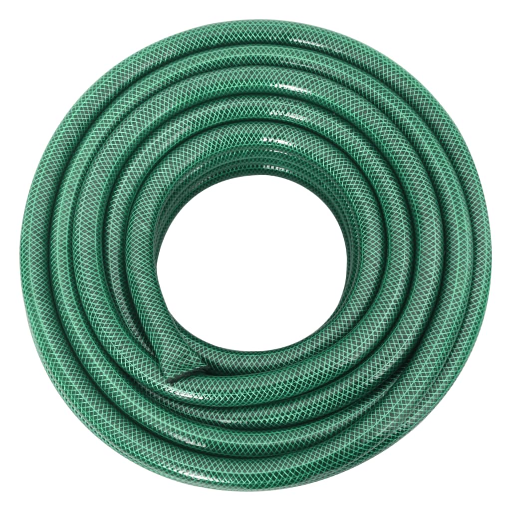 vidaXL Garden Hose Green 0.75" 20 m PVC 2
