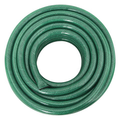 vidaXL Garden Hose with Fitting Set Green 0.75" 30 m PVC 3