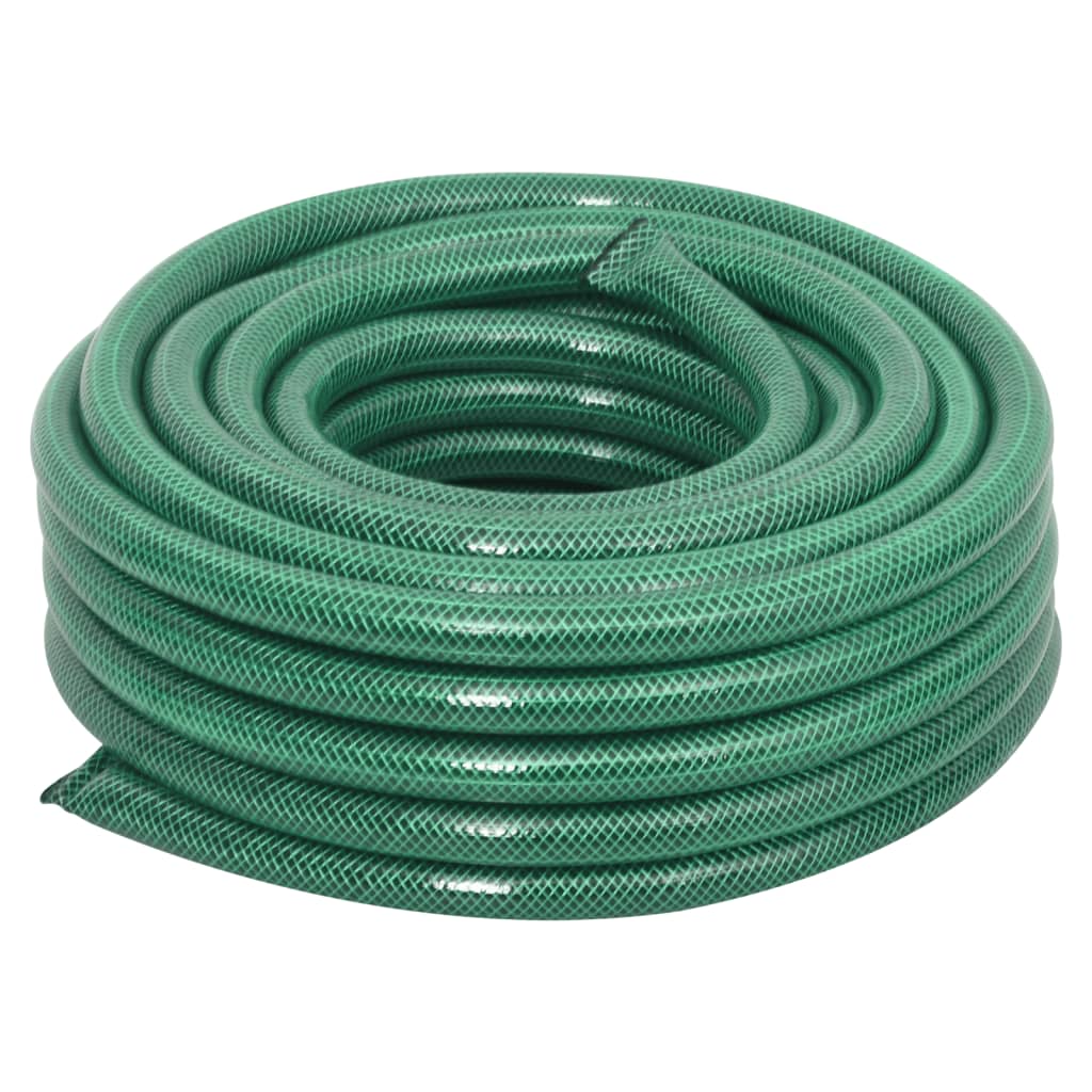 vidaXL Garden Hose Green 0.75" 30 m PVC 1