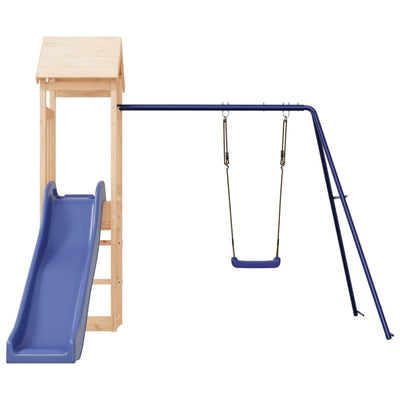 Outdoor Playset Solid Wood Pine