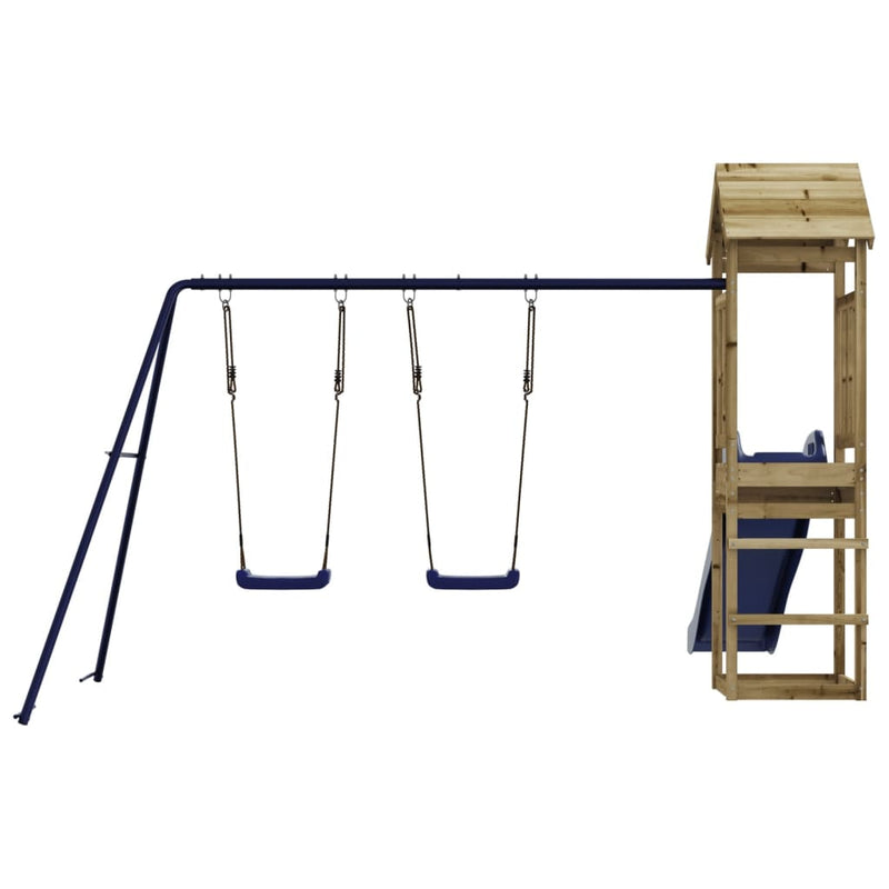 Outdoor Playset Impregnated Wood Pine